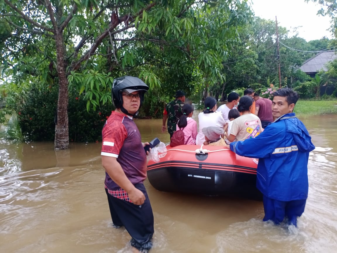 Banjir di Natuna, 20 Rumah Terendam dan 24 Jiwa Mengungsi